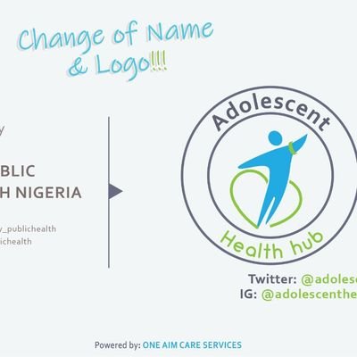 adolescenthub's profile picture. Championing AdolescentHealth through:
🎯Advocacy n Health Education
🎯Parenting tips
🎯School Health Programs
🎯Research
📧 adolescenthealthhub@gmail.com
