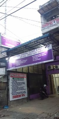 HewanPraktek's profile picture. Praktek Dokter Hewan 
drh. zamma khasyarif
buka senin-minggu jam 09:00-21:00
jl. megawati/halat ujung no 47a, medan area
SENTOSA ANIMAL CLINIC