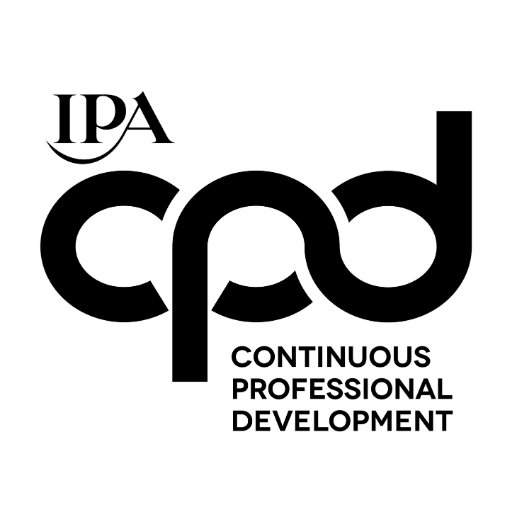 Please note this account is no longer active as of 31/03/21. For all future updates on our award-winning CPD programme please follow @The_IPA