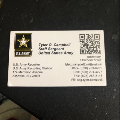 SsgTyler's profile picture. Army Recruiter in Asheville