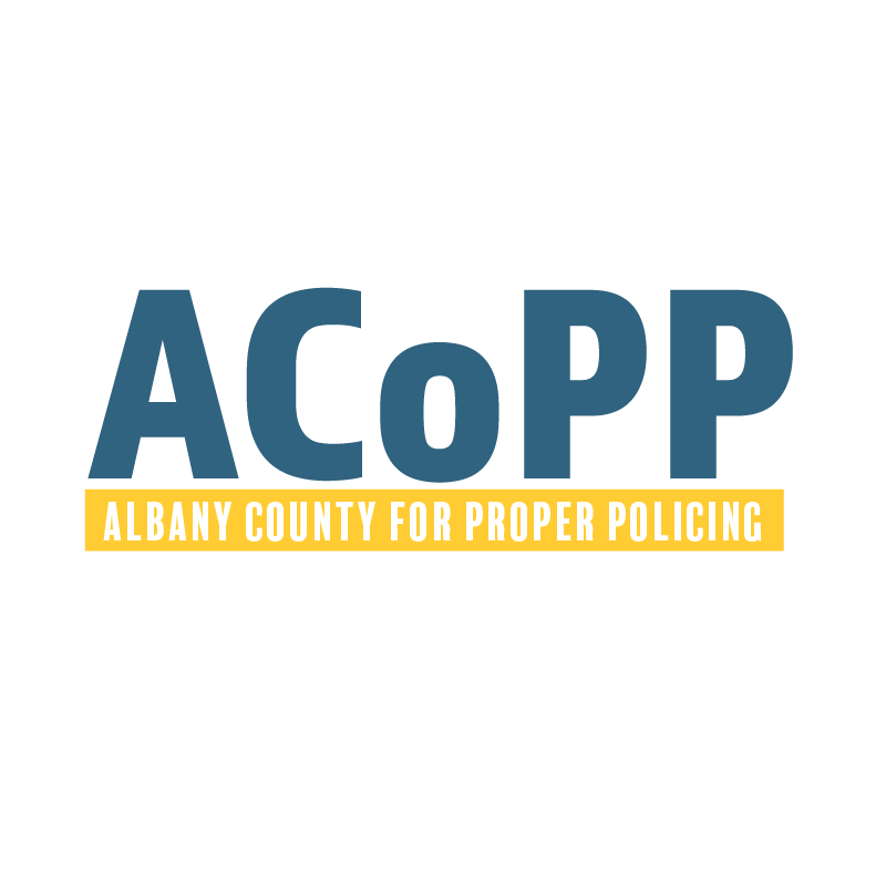 Albany County for Proper Policing is a community organization focused on police reforms and transparency of county officials.