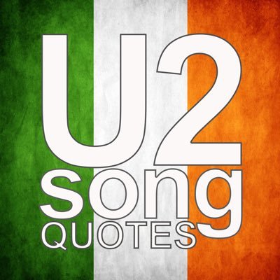 u2songquotes's profile picture. U2SongQuotes