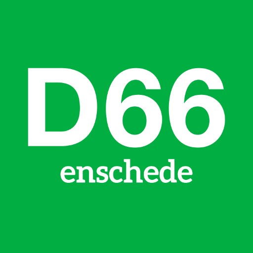 Volg ons voor updates over D66 & Enschede.