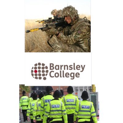 Official twitter page of Barnsley College’s Public Services Department, within Service Industries.