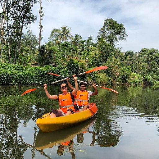 'Kottayam Kayaking provides all the equipment like Kayaks, Paddles, Life Jackets etc .