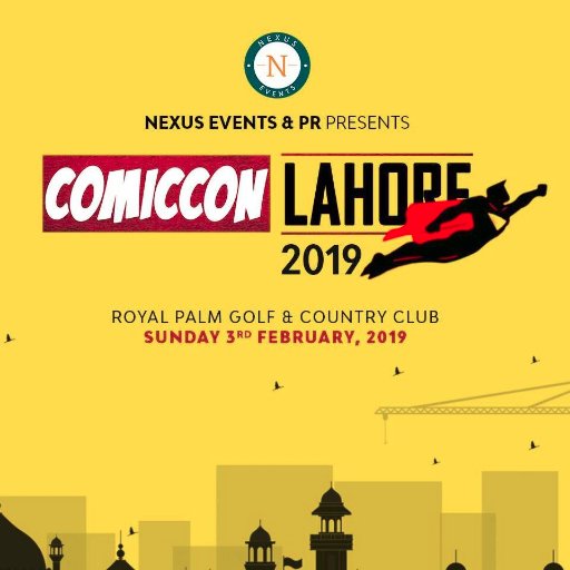 comicconlahore's profile picture. ComicCon Lahore is the trademark Comic Convention held in Lahore, Pakistan