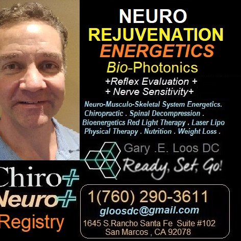 Dr. Gary E Loos Neuro Energetics is proud to offer a fresh approach to management of the symptoms associated with Chiropractic & Peripheral Neuropathy Treatment