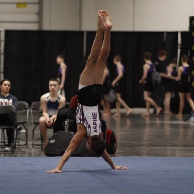 Level 10 Arkansas Gymnast competing with Arkansas Center for Extreme Sports, Bentonville West HS, USAG National Qualifier