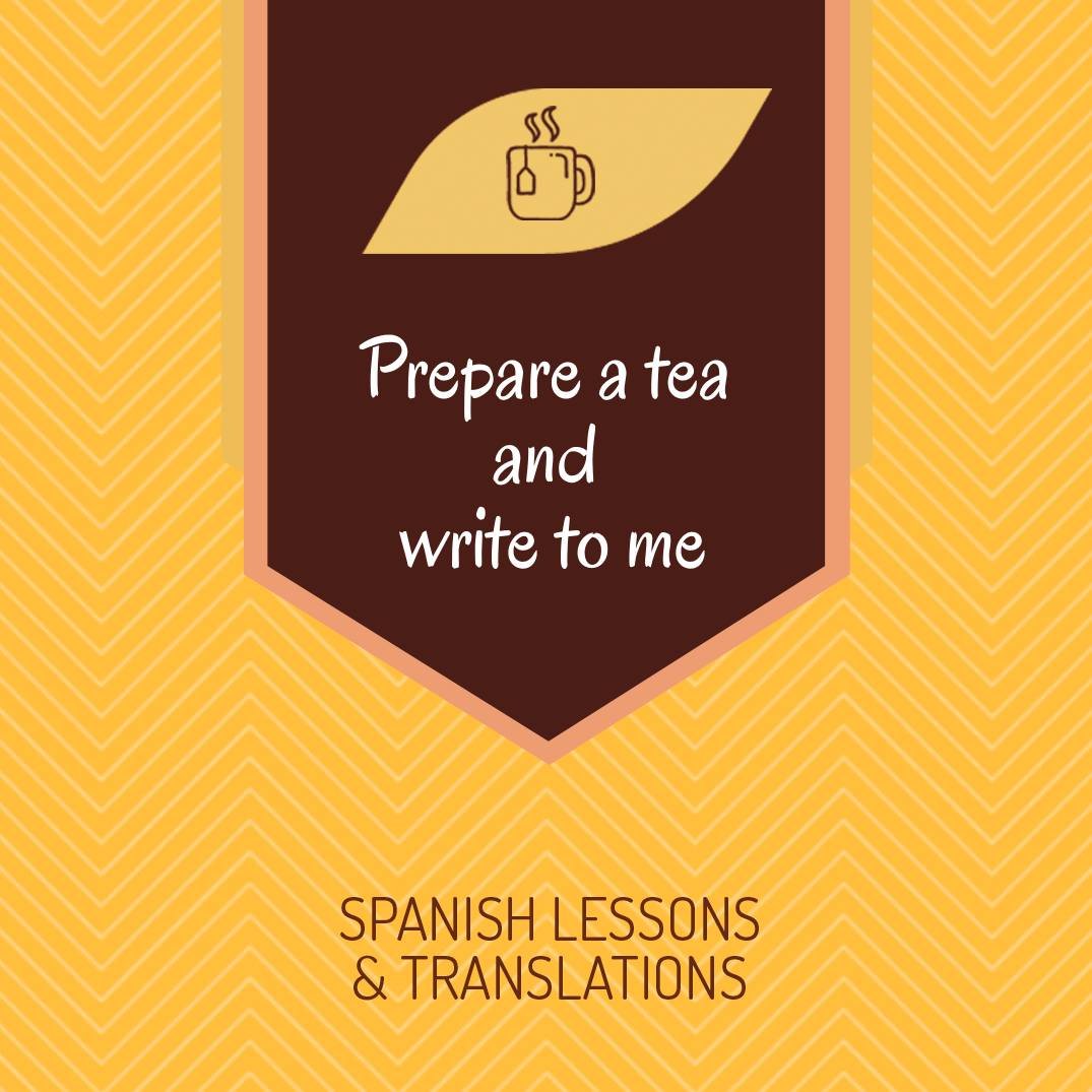 🍵💻✉️ #MFL
#Spanish tutor from Spain.
Help with translations and proofreading.
Based in Sheffield (UK).
Online services.