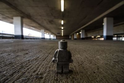 Concrete Lego Man