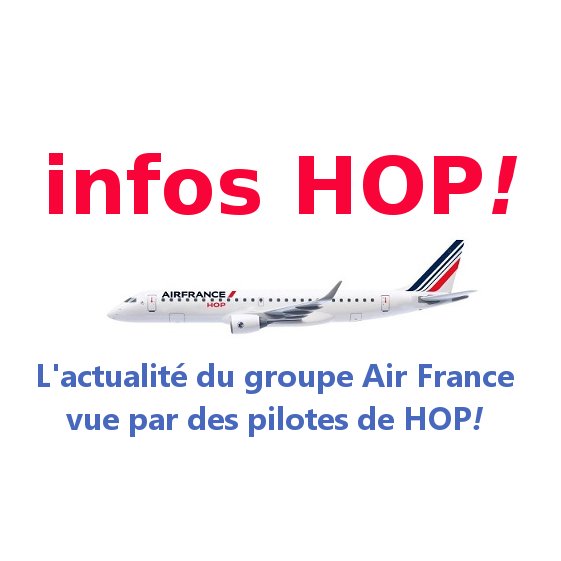 L'actualité du groupe Air France vue par des pilotes de HOP!