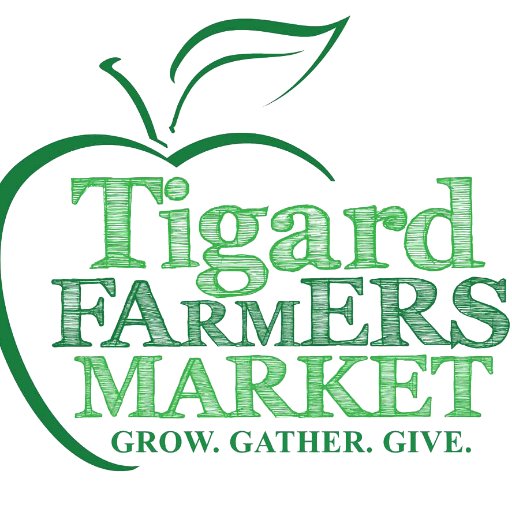 Farmers Market in Tigard Oregon open Sundays 9am - 1:30pm May 7th through October in Universal Plaza in Downtown Tigard on Burnham Street off Main Street.
