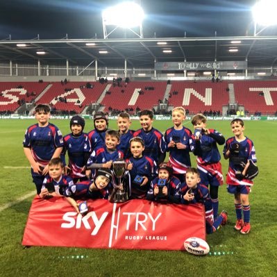 U10’s Rugby League team (2019 Season), Training Tuesday & Thursday 6-7.30pm at LSH, Moss Lane, St Helens! Sponsored by Mikhail Hotel & Leisure Group.