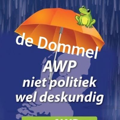 Algemene Waterschapspartij AWP De Dommel
Niet politiek, wel deskundig