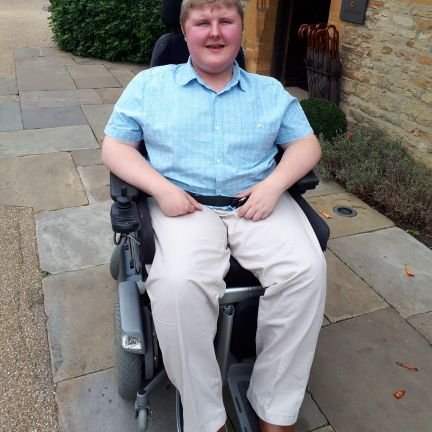 I have Duchenne Muscular Dystrophy. I play powerchair football for BHPFC.