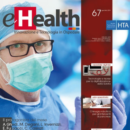La rivista eHealth tratta le nuove tecnologie in una gestione operativa di sistema fra le figure mediche e tecniche che operano in ospedale.