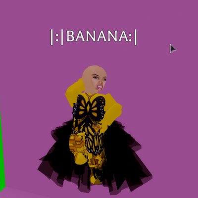 The Official Banana On Roblox Minna76385606 Twitter - robloxmuff username