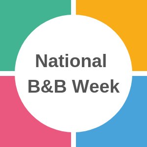 The official page for National #BandBWeek,   We're celebrating the incredible achievements and the contribution of independent hosts and hoteliers.