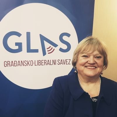 Saborska zastupnica i predsjednica Građansko-liberalnog saveza (GLAS)/ Croatian MP and president of GLAS
