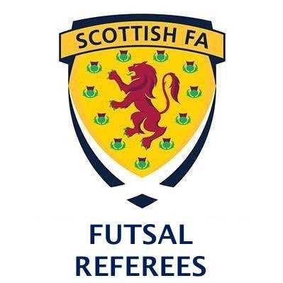 Scottish FA Futsal Referees, email referee@scottishfutsal.co.uk or find us on Facebook https://t.co/WGag8SEnS6