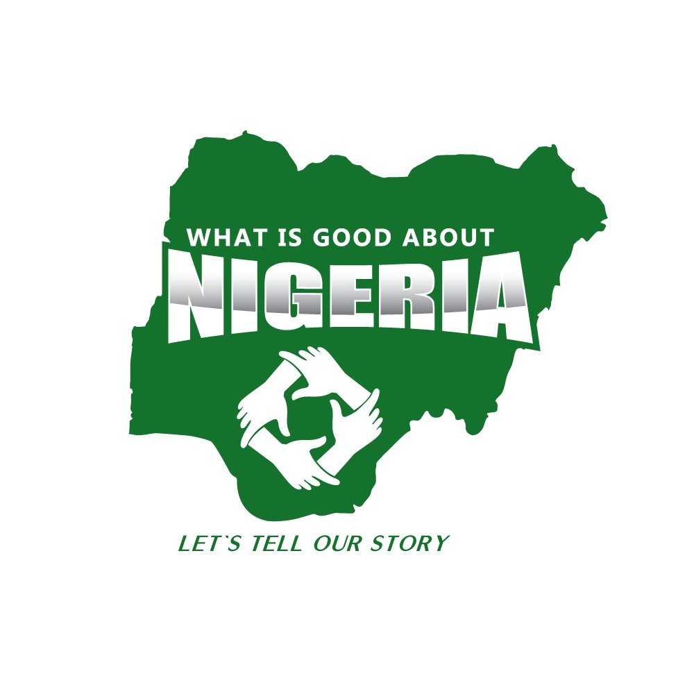 Telling our story the way it should be told. Showcasing Nigeria positively. Changing the narrative. Great people, great country..