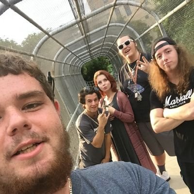 I'm the musician with long hair.
#phuckjmoney