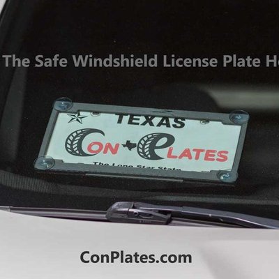 Con-Plates Interior License Plate Holder – Con Plates