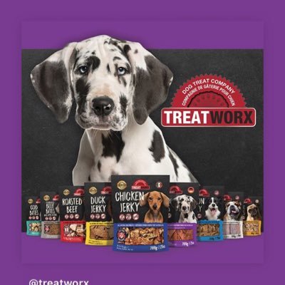 At Treatworx, we put your pet first. Great tasting healthy treats they will love made with the finest ingredients.                             IG: treatworx