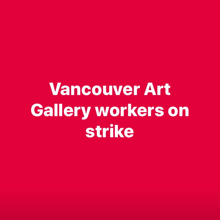 #supportVAGstaff Documentation of the strike from February 5-11, 2019
