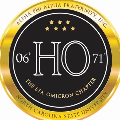 Chartered on the campus of North Carolina State University April 7, 1971, the Eta Omicron Chapter of Alpha Phi Alpha Fraternity, Incorporated. IG: @etao1971