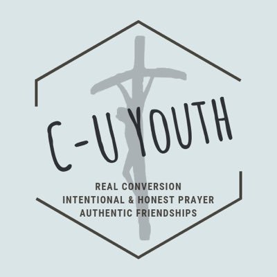 CU Youth is open to all hs students in C-U. Food, games, faith formation. The vision: Real conversion, intentional and honest prayer, authentic friendships