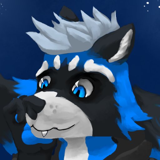 UWU blue raccoon just posting innocent art, won't be active as my main account @azuracoon, but this is all sfw