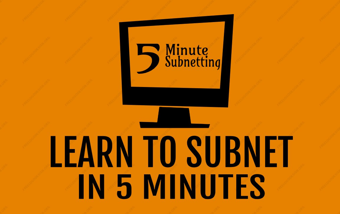 5Subnetting's profile picture. Learn how to subnet in 5 minutes