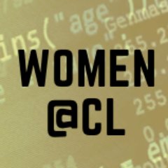 Supporting and promoting women and non-binary students and academics from the Department of Computer Science and Technology @CambridgeUni, @Cambridge_CL
