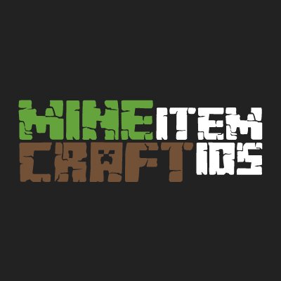 Minecraft Item Ids Mcitemids Twitter