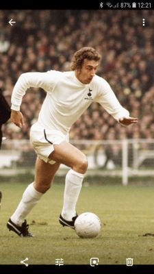 Former Spurs striker of the 70s.  For bookings, visit https://t.co/8qVlCKbDe5. 

With Jennings, Pratt, Beal, Perryman, England and Mullery.
