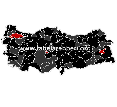 Türkiye'nin tabela firmaları rehberi.