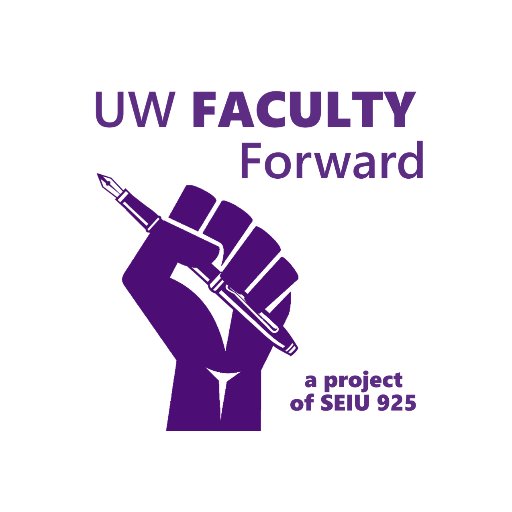 UW faculty uniting for a shared vision of a public university, a vibrant part of WA's culture and economy through exceptional research and scholarship.