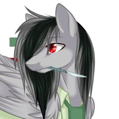 A vampony Doctor working in Ponyville General Hospital and occasional field medic for the guard... Relax...I controlled my thirst a long time ago.