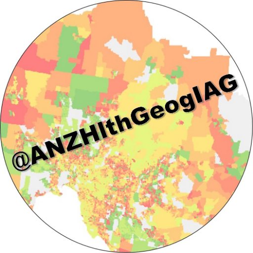 The Twitter feed of the Institute of Australian Geographers, Health Geography Study Group. Retweeting does not represent agreement, nor the view of the IAG.