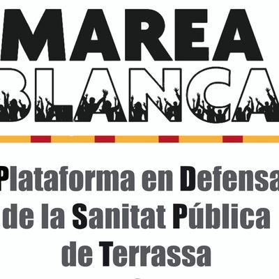 Plataforma en Defensa de la Sanitat Pública de Terrassa
Contacte:Tel:653101101
defensasanitatpublica@gmail.com
La millor Sanitat Pública és la que es defensa!!!