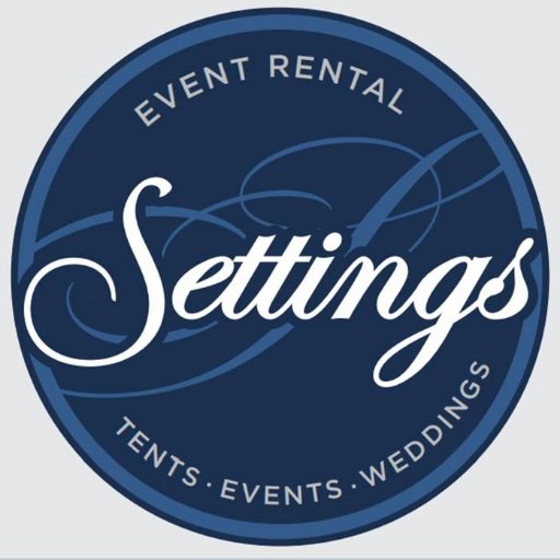 SettingsEvent's profile picture. Settings Event Rental has everything you need to elegantly equip a wedding or special event.
Ask about our wedding planning services.