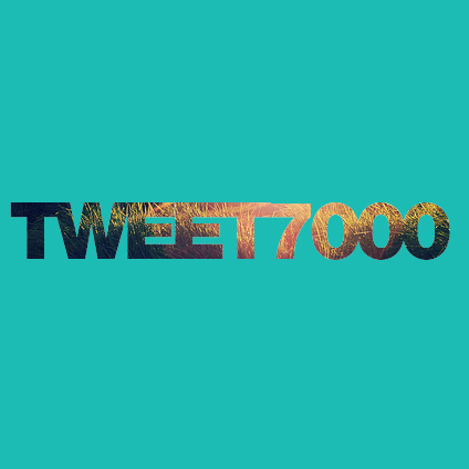 Tweet7000's profile picture. tweet 7000