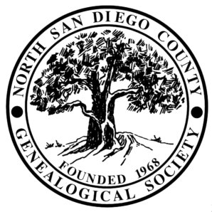 nsdcgs's profile picture. Official Twitter of the North San Diego County Genealogical Society (#NSDCGS). Our mission is to encourage study & research in #genealogy & local #history 🌳🧬