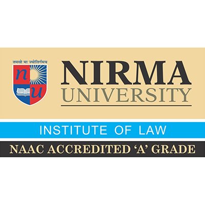 The Official Twitter account of the Institute of Law, Nirma University.