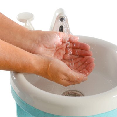 Hand washing saves lives! Portable sinks for hospitals, pharmacies and clinics. Hand wash unit hire available for medical situations. #infectionprevention