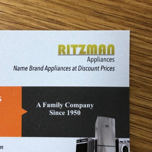 RITZappliance's profile picture. 