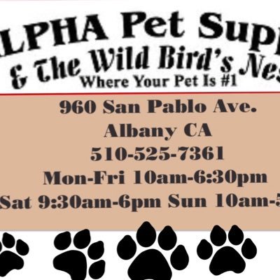 alphapetsupply's profile picture. Alpha Pet Supply Albany Ca Excellent service tailored to your pet! We pride ourselves on our customer service