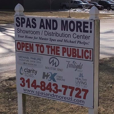 St.Louis's only authorized Michael Phelps Swim Spa and Master Spa dealer. An award winning dealer! Located at: 12957 Gravois Rd. St. Louis, MO 63127