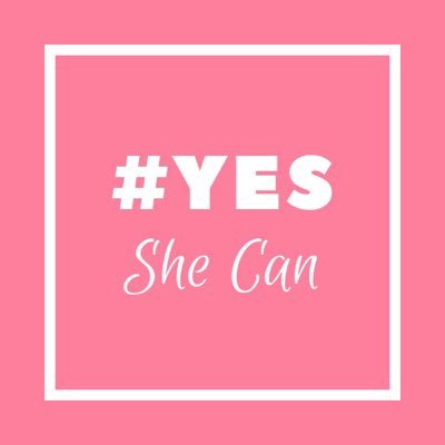 #YesSheCan is aiming to inspire women to push themselves and believe in themselves 💪🏼💪🏽💪🏿